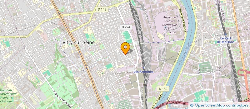 localisation de l'entreprise MONSIEUR MOUADH TRABELSI à VITRY-SUR-SEINE