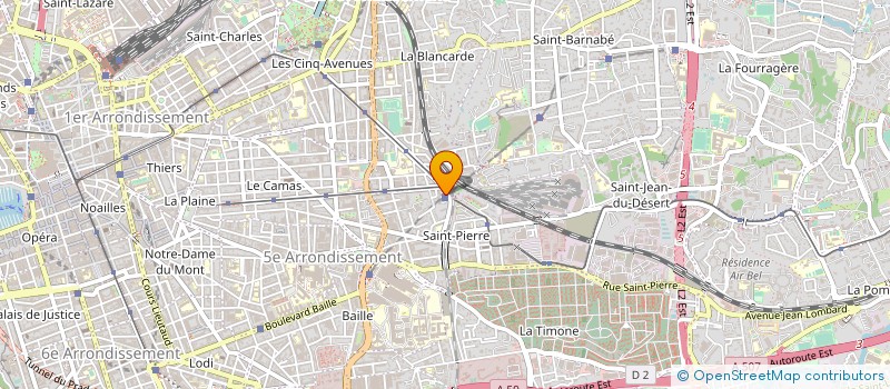 localisation de l'entreprise MONSIEUR MOUAHAD ABDOU à MARSEILLE