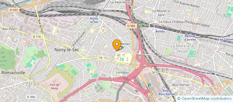 localisation de l'entreprise MONSIEUR MOUAN TRAORE à NOISY-LE-SEC