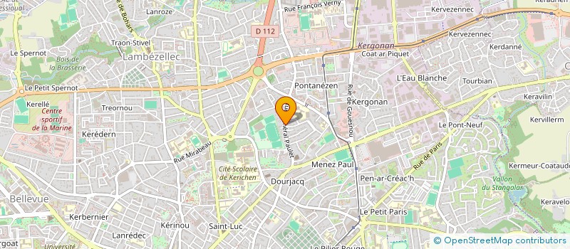 localisation de l'entreprise MONSIEUR MOUATASSIM OUKKACHE à BREST