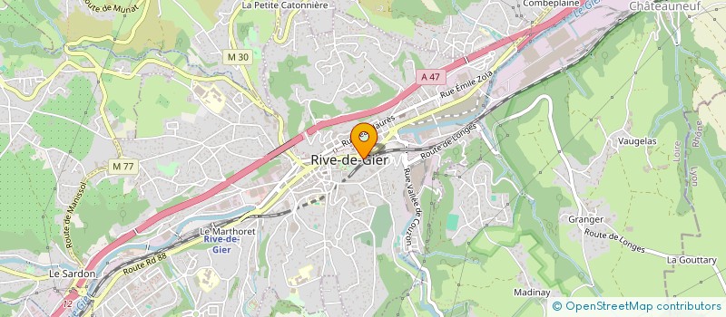 localisation de l'entreprise MONSIEUR MOUATIZBILLAH BELBAGRA à RIVE-DE-GIER