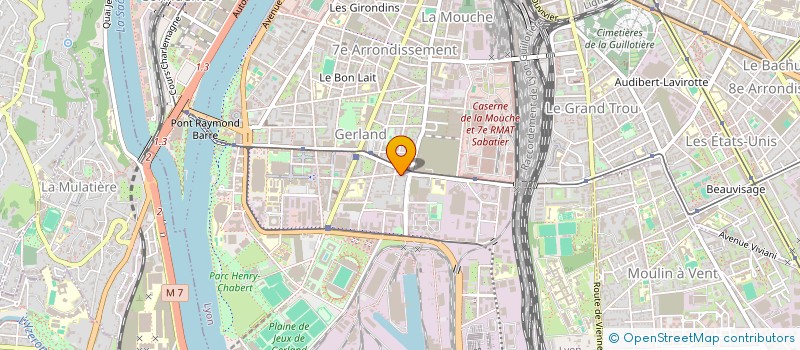 localisation de l'entreprise MONSIEUR MOUAWIYA CHARIPH  LYON