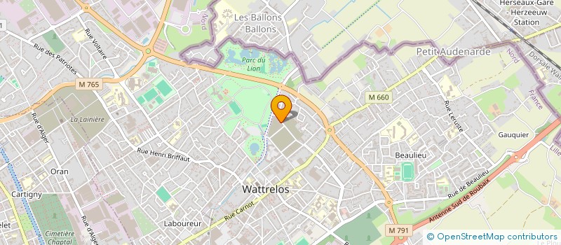localisation de l'entreprise MONSIEUR MOUAYAD AHMED ABDOU à WATTRELOS