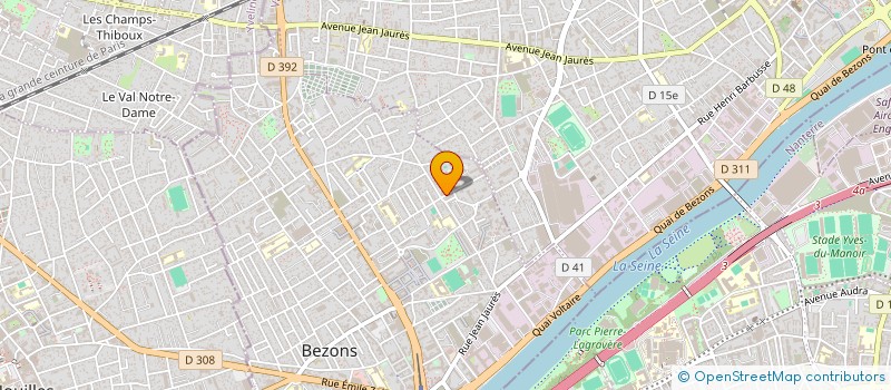 localisation de l'entreprise MONSIEUR MOUAZ AMAR  BEZONS