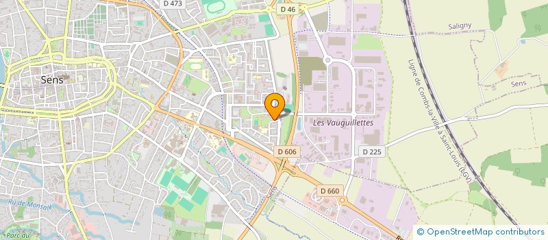 localisation de l'entreprise MONSIEUR MOUAZ ISMAILI à SENS