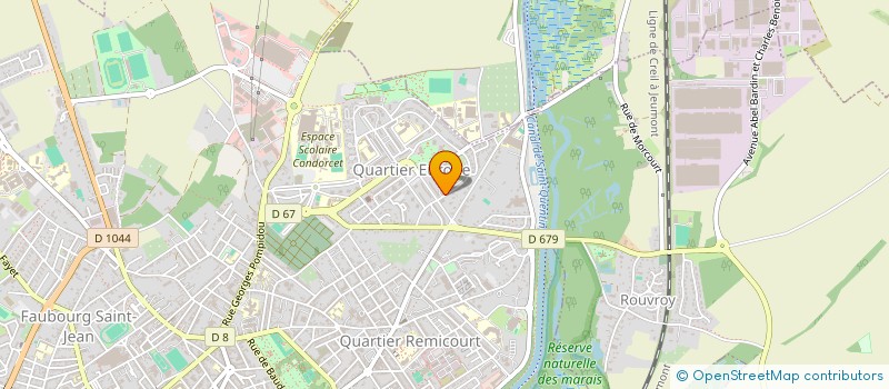 localisation de l'entreprise MONSIEUR MOUBARAK ABAKAR ARBAB à SAINT-QUENTIN