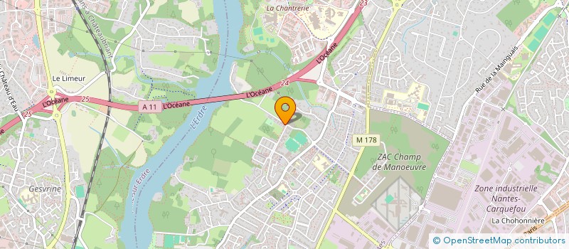 localisation de l'entreprise MONSIEUR MOUBARAK FAKOUO ASSAN  NANTES