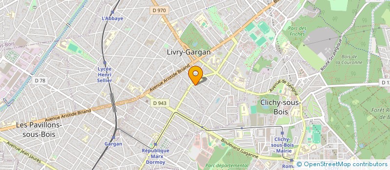 localisation de l'entreprise MONSIEUR MOUBARAK IBRAHIM YAHYA  LIVRY-GARGAN