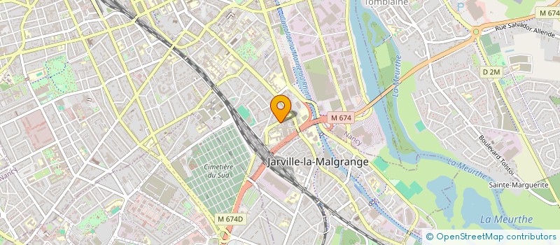 localisation de l'entreprise MONSIEUR MOUBAREK BOUAZZA  NANCY