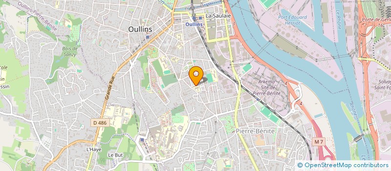 localisation de l'entreprise MONSIEUR MOUBASHAR ABDALLAH TIA  OULLINS-PIERRE-BENITE