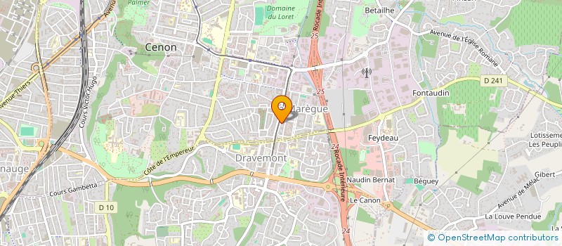 localisation de l'entreprise MONSIEUR MOUCTAR BAH  CENON