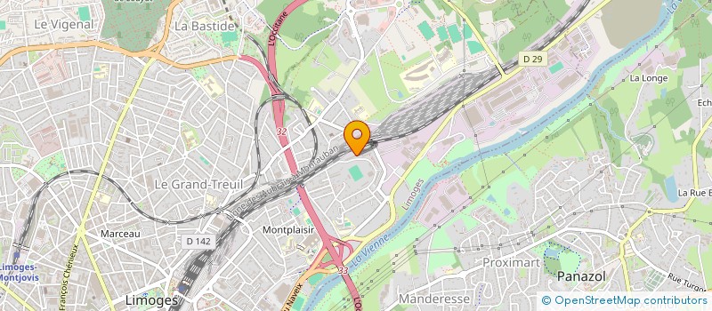 localisation de l'entreprise MONSIEUR MOUCTAR BARRY à LIMOGES