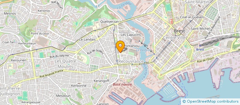 localisation de l'entreprise MONSIEUR MOUCTAR CONTE à BREST