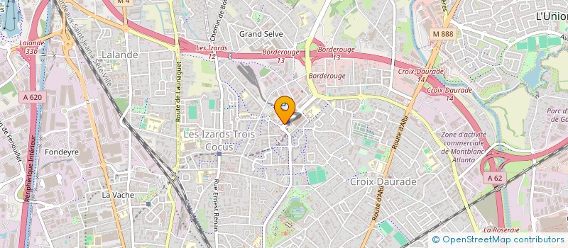 localisation de l'entreprise MONSIEUR MOUCTAR DIALLO à TOULOUSE