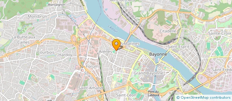 localisation de l'entreprise MONSIEUR MOUCTAR DIALLO  BAYONNE