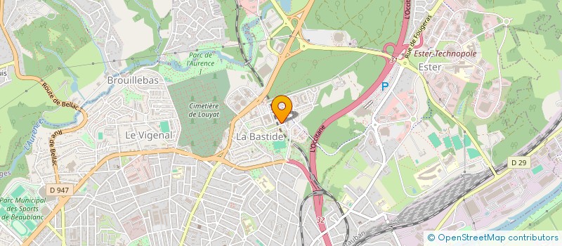 localisation de l'entreprise MONSIEUR MOUCTAR FOFANA à LIMOGES
