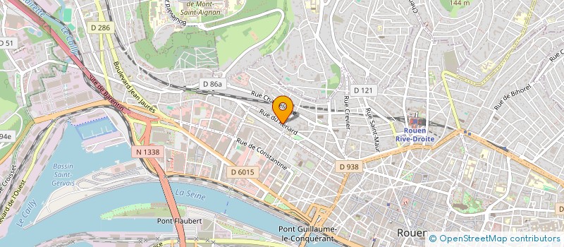localisation de l'entreprise MONSIEUR MOUCTAR GASSAMA à ROUEN