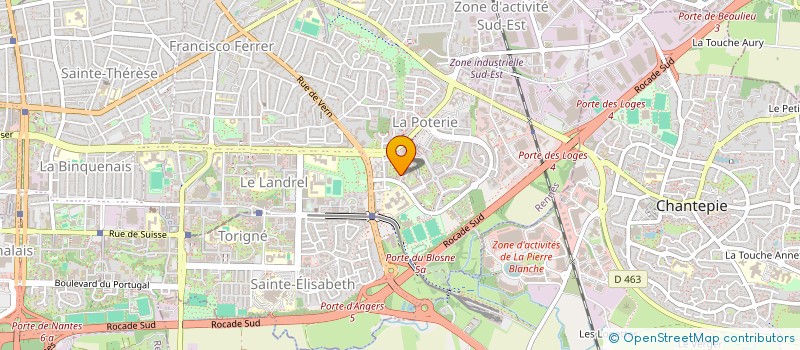 localisation de l'entreprise MONSIEUR MOUCTAR GUIRASSI  RENNES