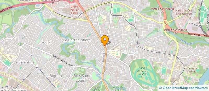localisation de l'entreprise MONSIEUR MOUCTAR KEITA à NANTES