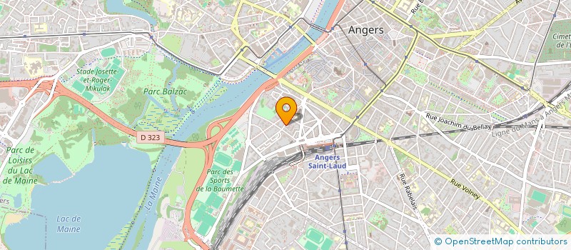 localisation de l'entreprise MONSIEUR MOUCTAR SYLLA à ANGERS