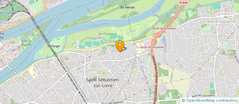 localisation de l'entreprise MONSIEUR MOUDIOUTABA BALDE  SAINT-SEBASTIEN-SUR-LOIRE