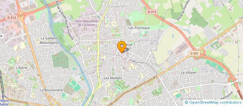 localisation de l'entreprise MONSIEUR MOUDJADIDOU MOUSTAPHA  COULAINES