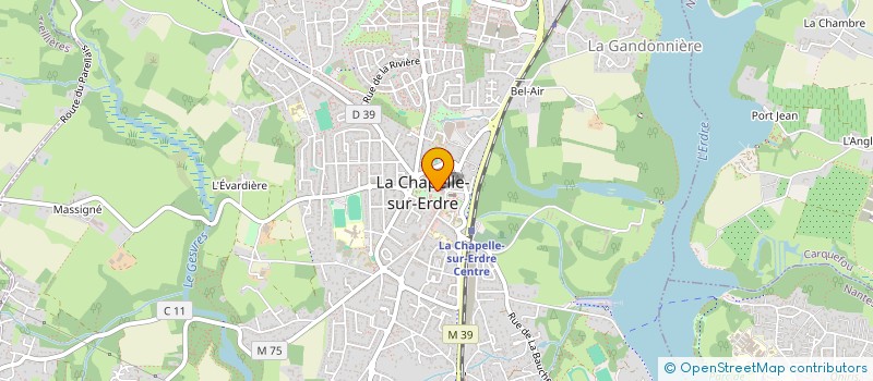 localisation de l'entreprise MONSIEUR MOUENY BOUROBOU à LA CHAPELLE-SUR-ERDRE