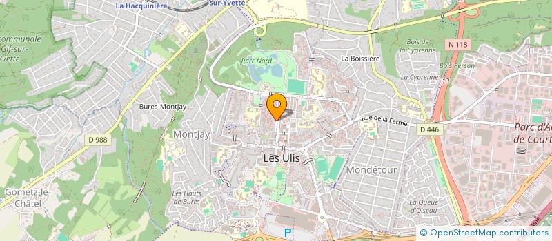 localisation de l'entreprise MONSIEUR MOUEZ BOUZOUMITA à LES ULIS