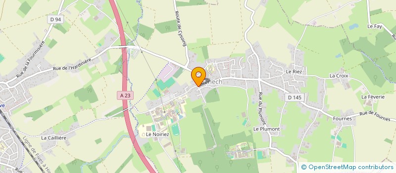 localisation de l'entreprise MONSIEUR MOUEZ GHOUMIDH  GENECH