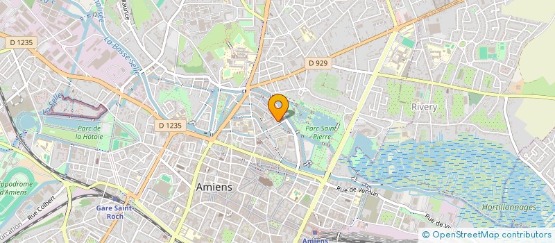 localisation de l'entreprise MONSIEUR MOUEZ JERIDI  AMIENS