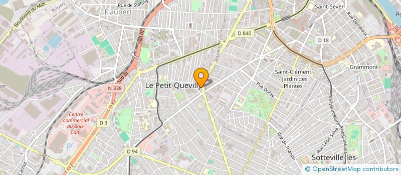 localisation de l'entreprise MONSIEUR MOUEZ MAHDI à LE PETIT-QUEVILLY