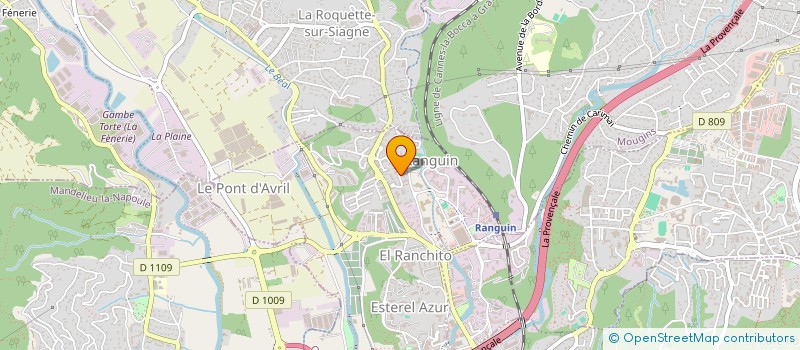 localisation de l'entreprise MONSIEUR MOUFDI AOUIR à CANNES