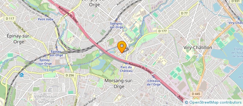 localisation de l'entreprise MONSIEUR MOUFFAK MEHDAOUI à MORSANG-SUR-ORGE