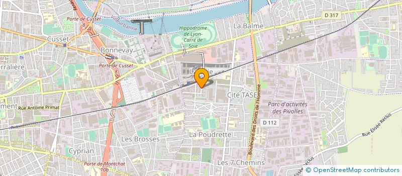 localisation de l'entreprise MONSIEUR MOUFID AZZOUZ  LYON