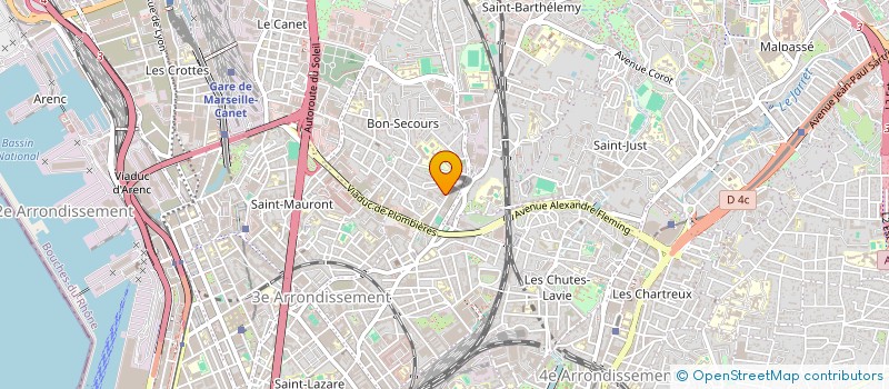 localisation de l'entreprise MONSIEUR MOUFID TLILI à MARSEILLE