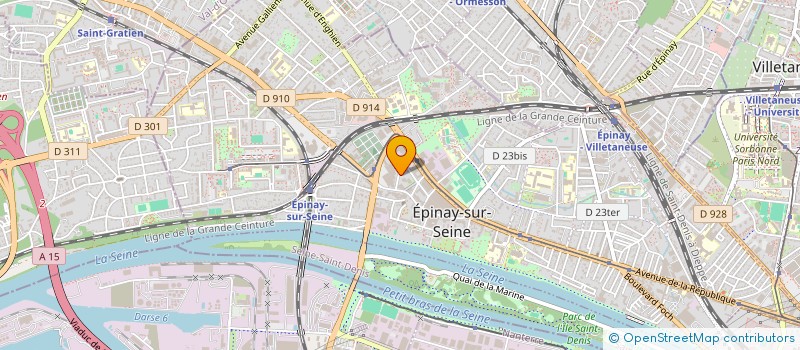 localisation de l'entreprise MONSIEUR MOUFLEH TROUNI à EPINAY-SUR-SEINE
