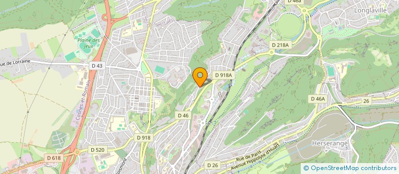 localisation de l'entreprise MONSIEUR MOUFTAH AHMED MAOULOUD à LONGWY