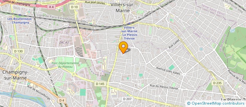 localisation de l'entreprise MONSIEUR MOUGAMADOU BASHIR à CHAMPIGNY-SUR-MARNE