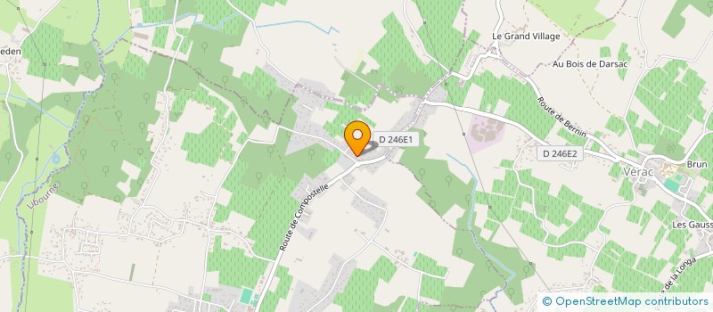 localisation de l'entreprise MONSIEUR MOUHAB BEN JABEUR  LA LANDE-DE-FRONSAC