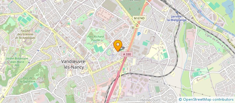 localisation de l'entreprise MONSIEUR MOUHAMAD AL SAID  VANDUVRE-LES-NANCY