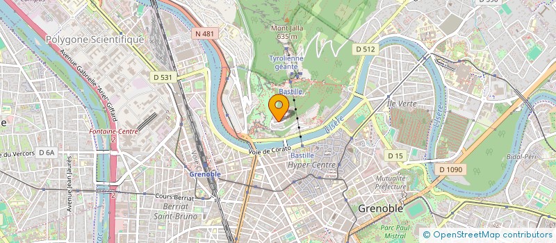 localisation de l'entreprise MONSIEUR MOUHAMAD MAMDOUH ALQUDSI à GRENOBLE