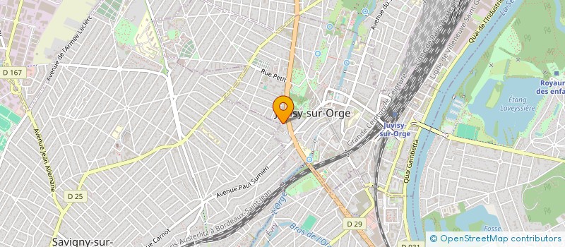 localisation de l'entreprise MONSIEUR MOUHAMAD SOGNANE  JUVISY-SUR-ORGE