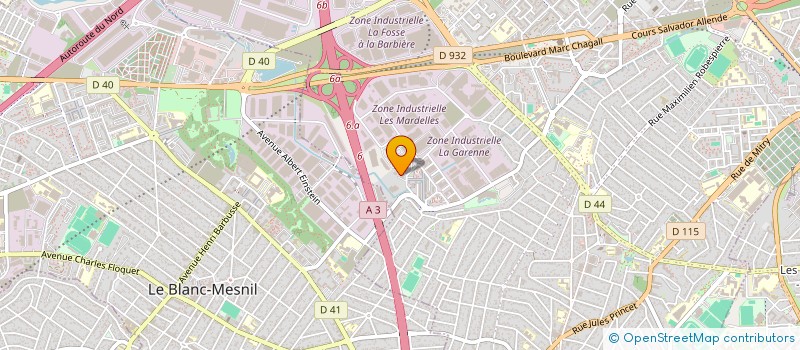 localisation de l'entreprise MONSIEUR MOUHAMADI DJAGOIR à AULNAY-SOUS-BOIS