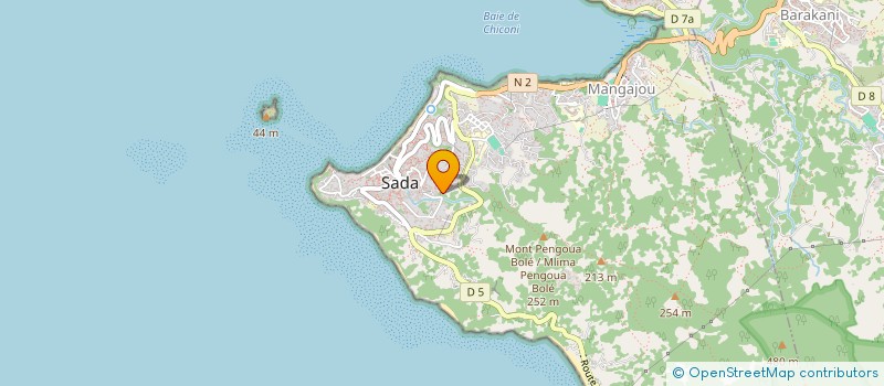 localisation de l'entreprise MONSIEUR MOUHAMADI SAID ALI SOLA à SADA