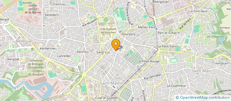 localisation de l'entreprise MONSIEUR MOUHAMADOU AL BACHIR NDIAYE à BREST