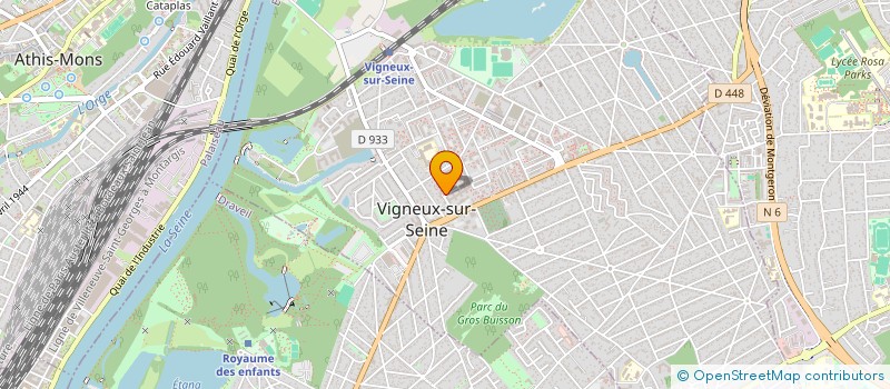 localisation de l'entreprise MONSIEUR MOUHAMADOU BA à VIGNEUX-SUR-SEINE
