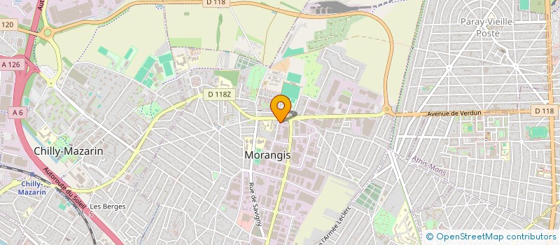 localisation de l'entreprise MONSIEUR MOUHAMADOU BASSIROU DER  MORANGIS