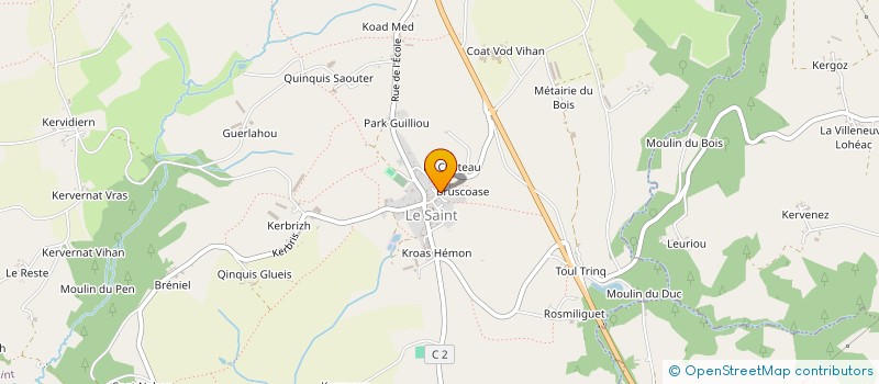 localisation de l'entreprise MONSIEUR MOUHAMADOU DIAGNE  LE SAINT