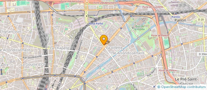 localisation de l'entreprise MONSIEUR MOUHAMADOU GAYE  PARIS