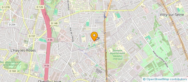 localisation de l'entreprise MONSIEUR MOUHAMADOU KARAMOKO  VILLEJUIF